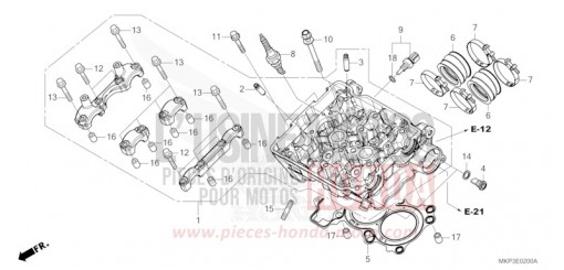 CULASSE CBR500RAN de 2022
